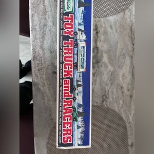 1997 hess truck and racers